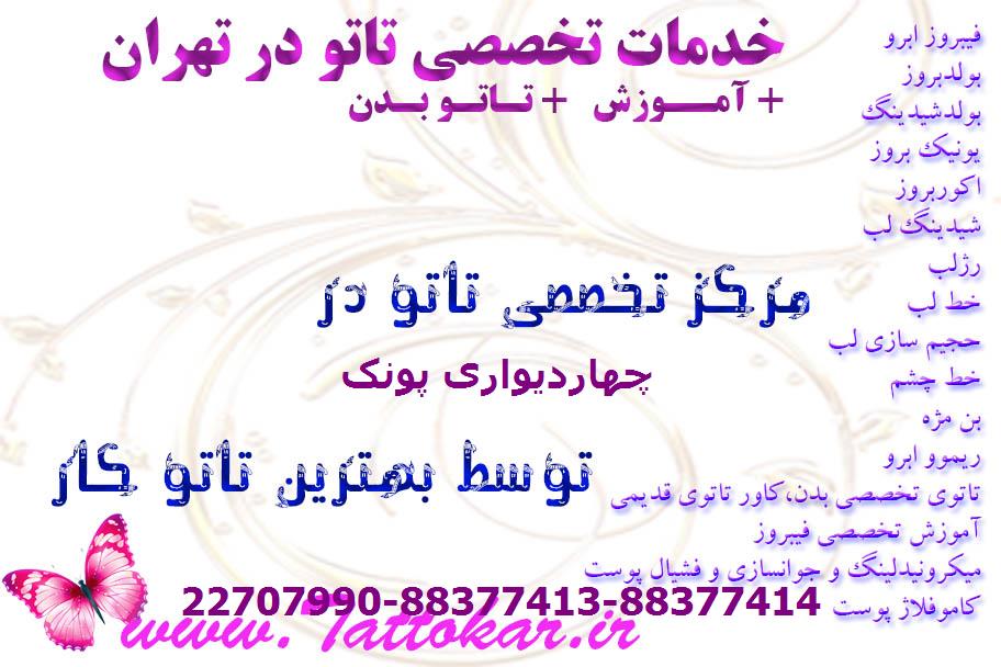 سالن تاتو در چهاردیواری پونک